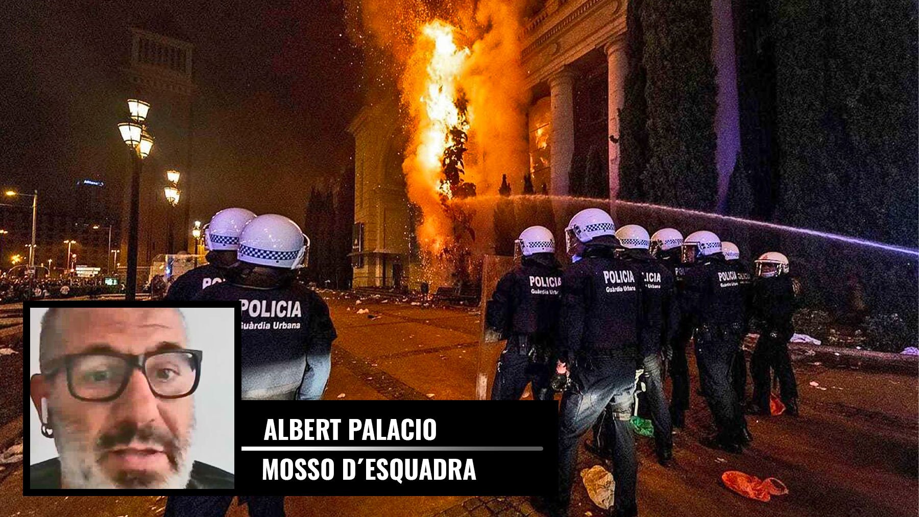 Albert Palacio, mosso d´Esquadra.