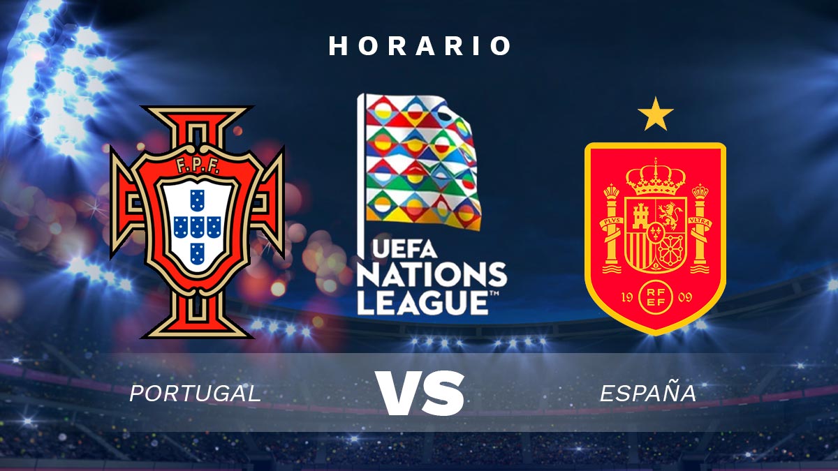 Portugal – España: horario y dónde ver el partido de la Liga de Naciones en directo por TV y online.