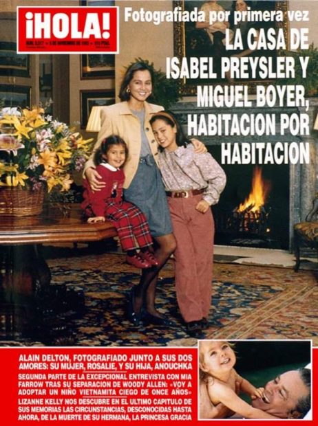 Villa Meona fue portada de la revista Hola en numerosas ocasiones