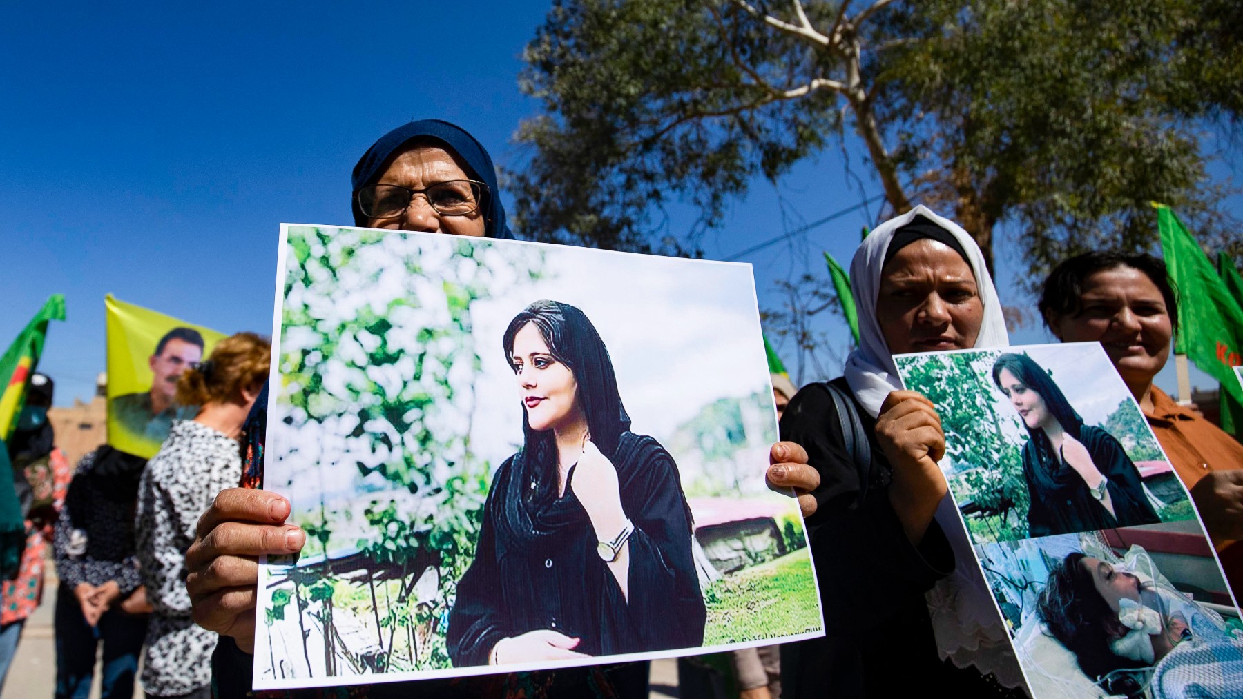 Protestas por la muerte de Mahsa Amini (AFP)