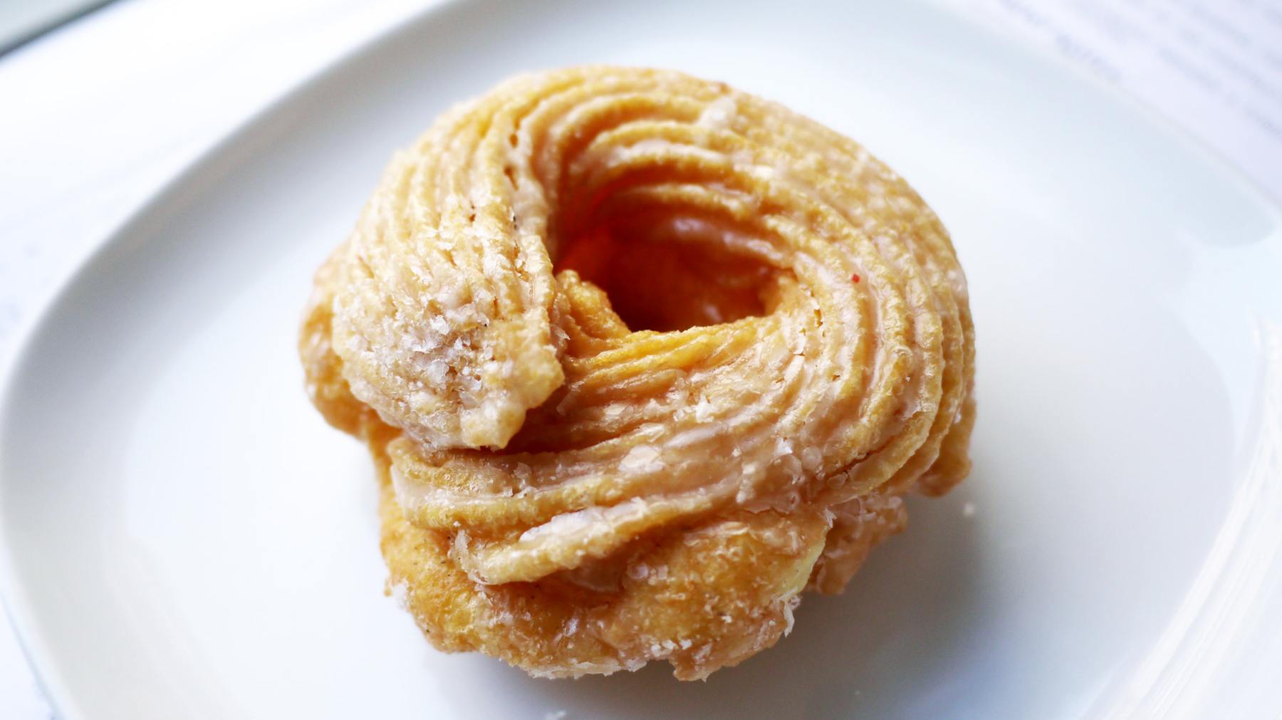 Receta de crullers con miel
