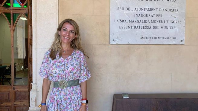 La alcaldesa de Andratx, Estefanía Gonzalvo.