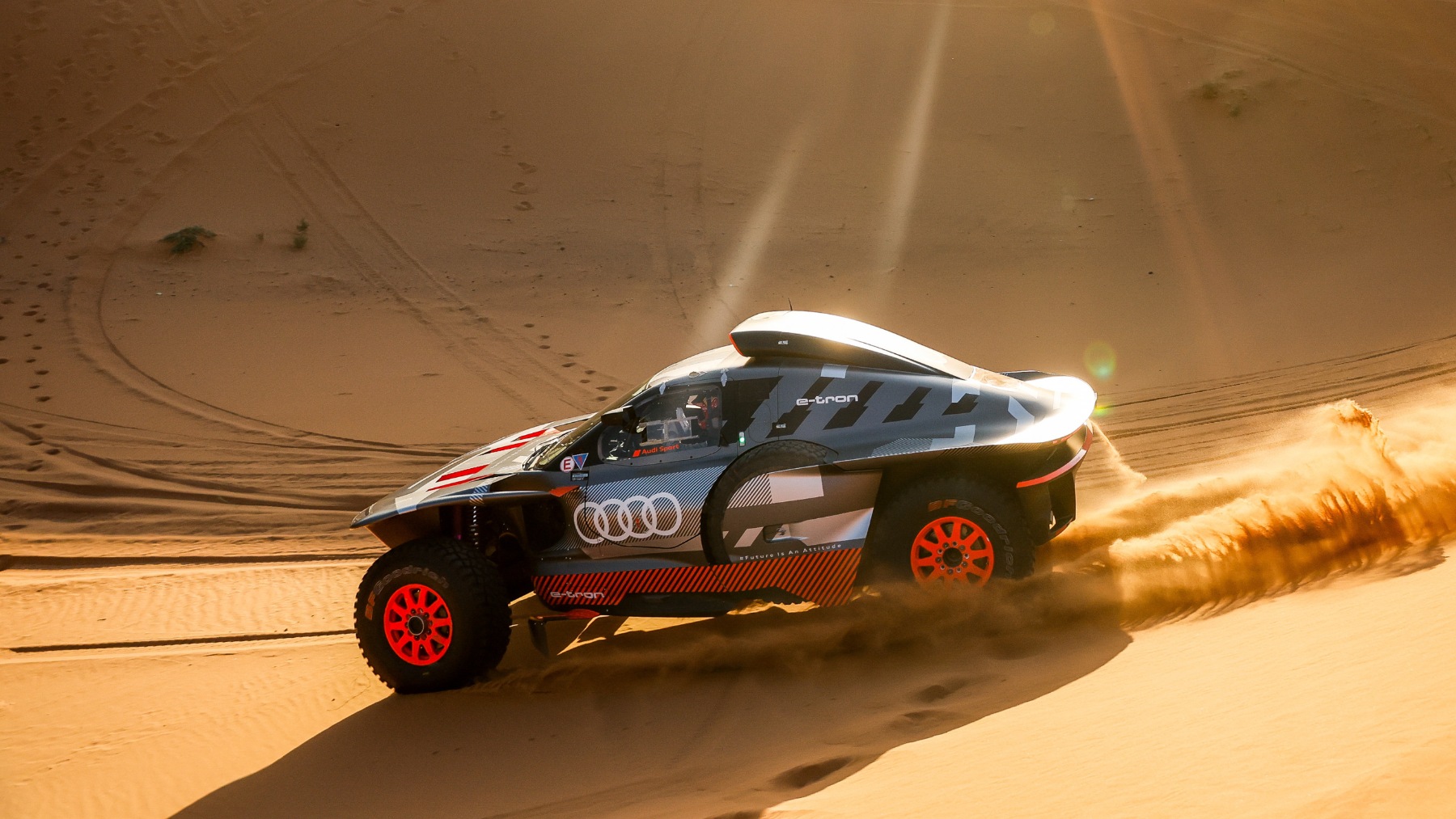 Audi RS Q e-tron E2, el nuevo coche de Carlos Sainz. (Audi)