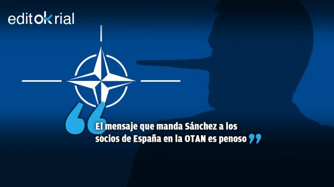 Sánchez también engaña a la OTAN
