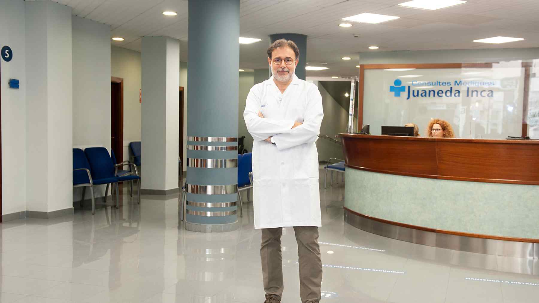 El Dr. Tomeu Munar, uno de los médicos de Juaneda Inca.