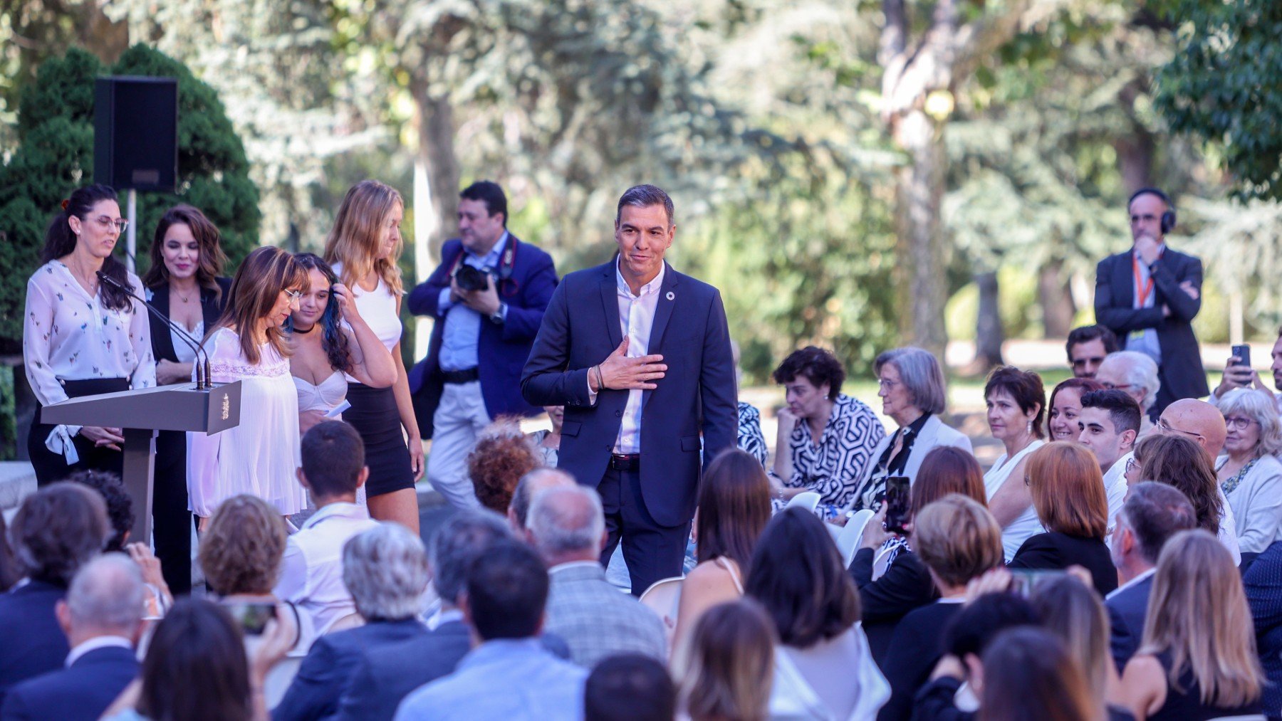 Imagen del documental de Pedro Sánchez. (Foto: EP)