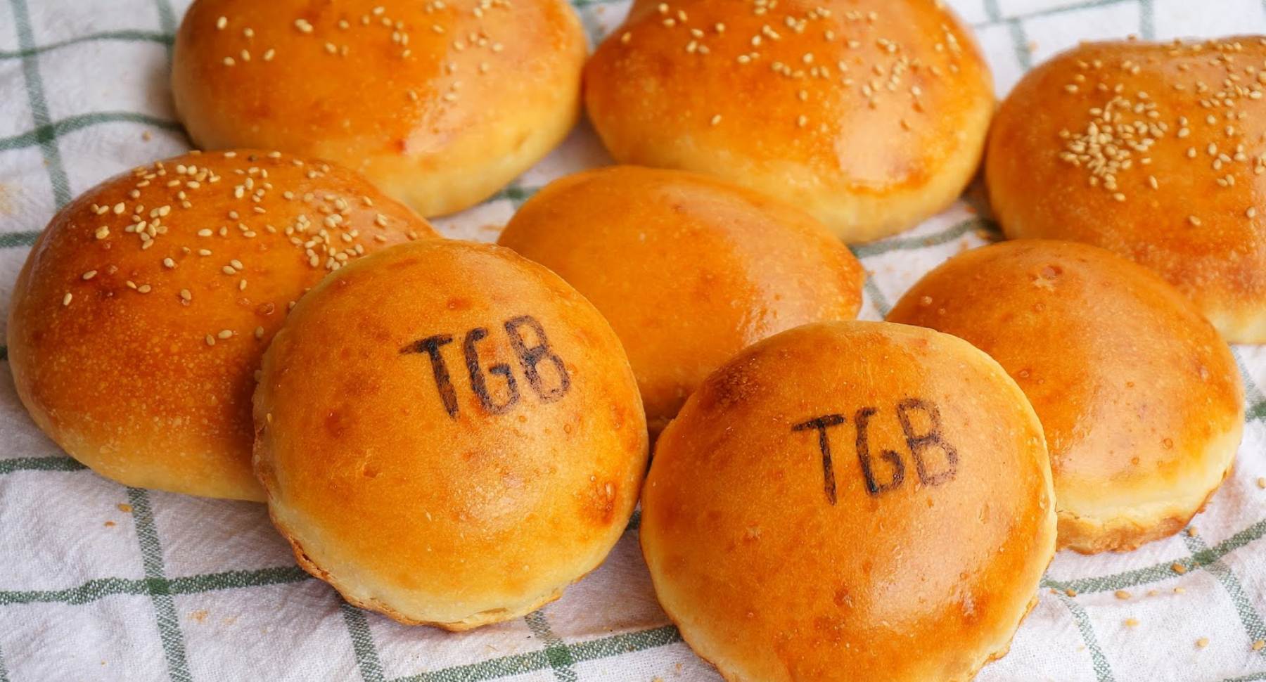 Pan de hamburguesa de TGB