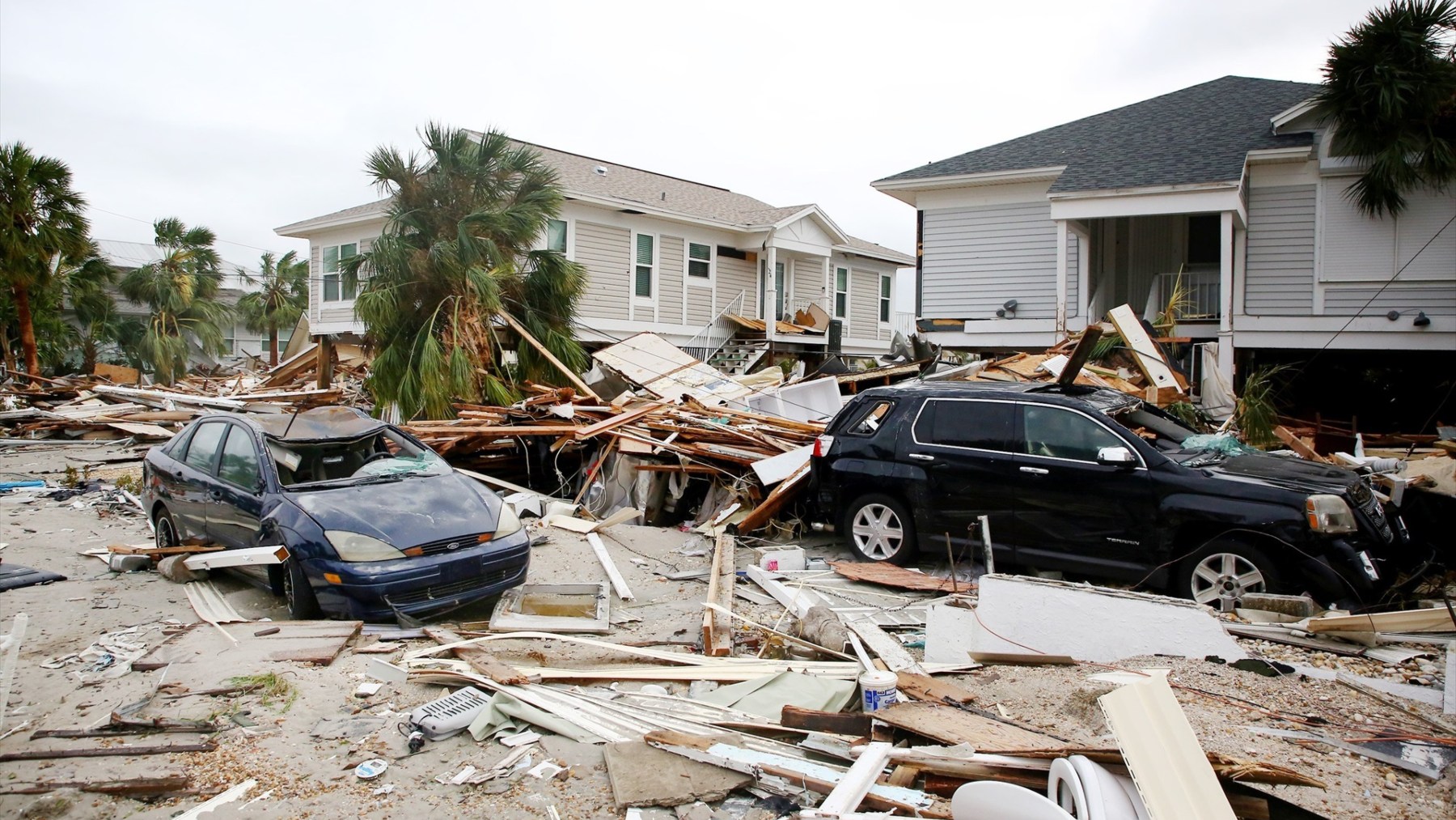 Imágen del destrozo del huracán ‘Ian’ en Florida (EP).