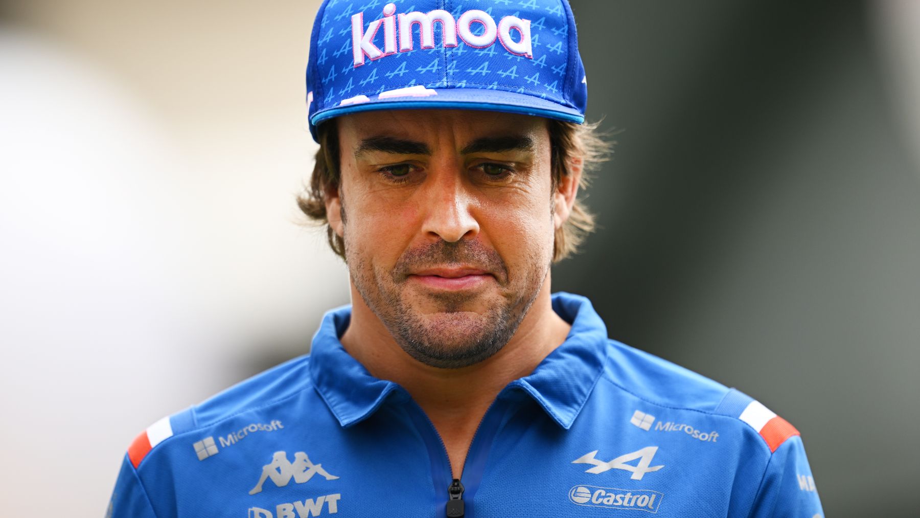 Fernando Alonso no tuvo su día en Singapur. (Getty)