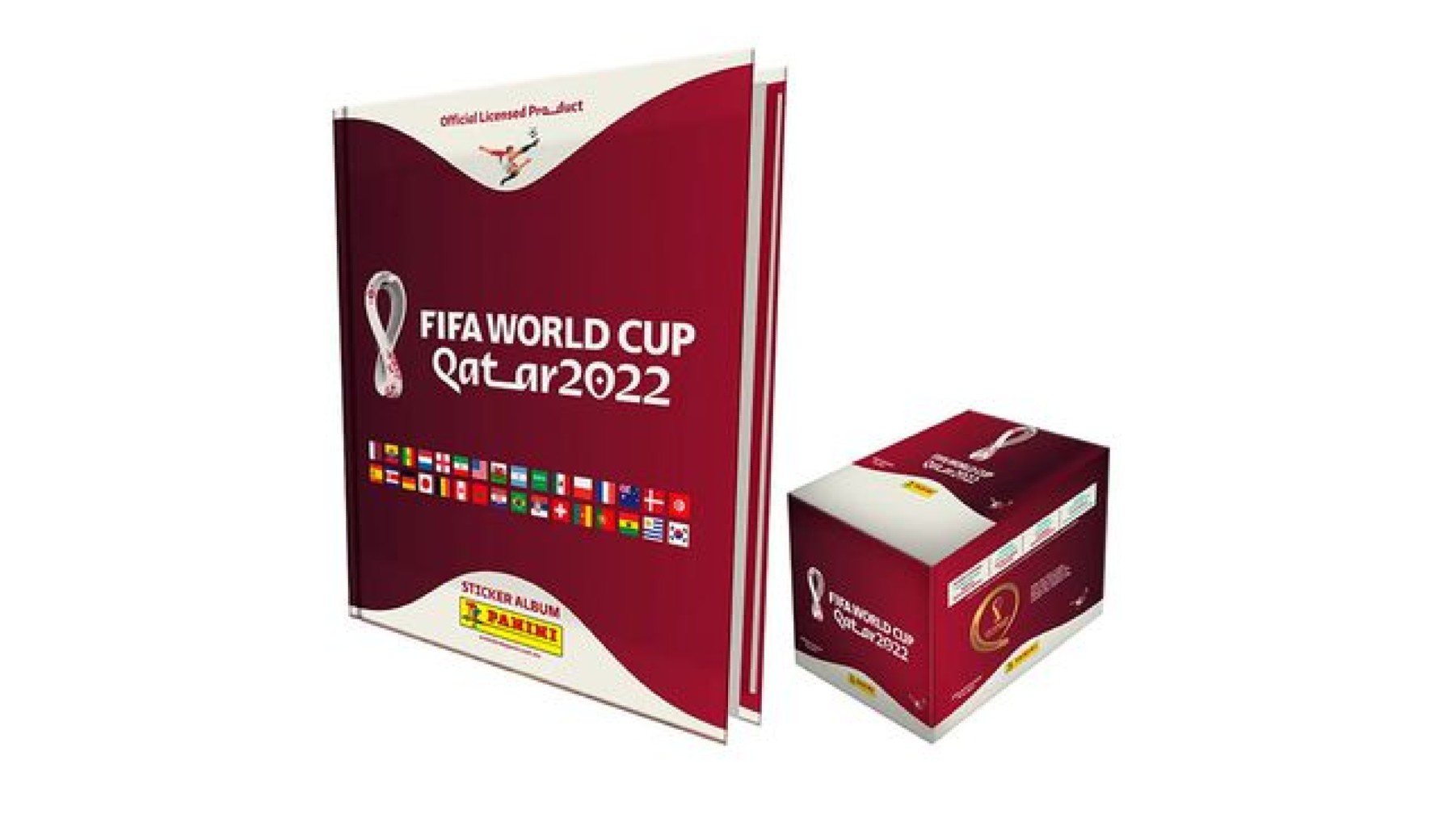 El álbum de cromos del Mundial de Qatar 2022.