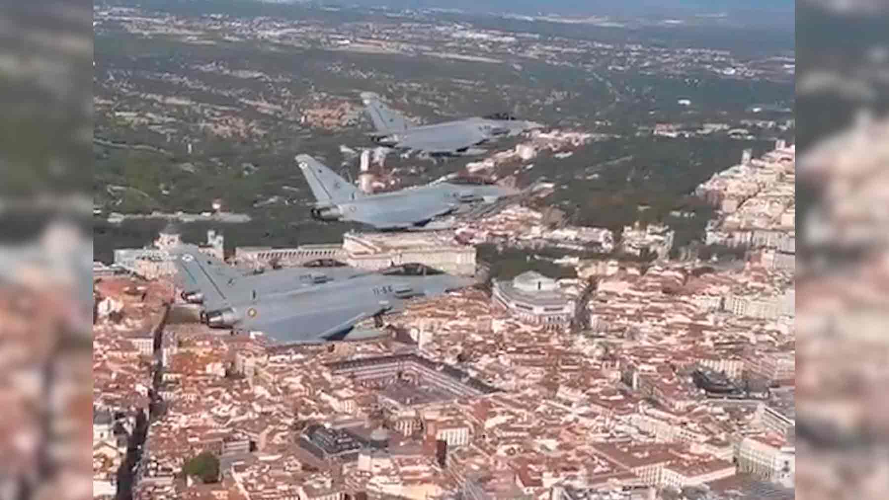 Imagen de aviones del Ejército del Aire.