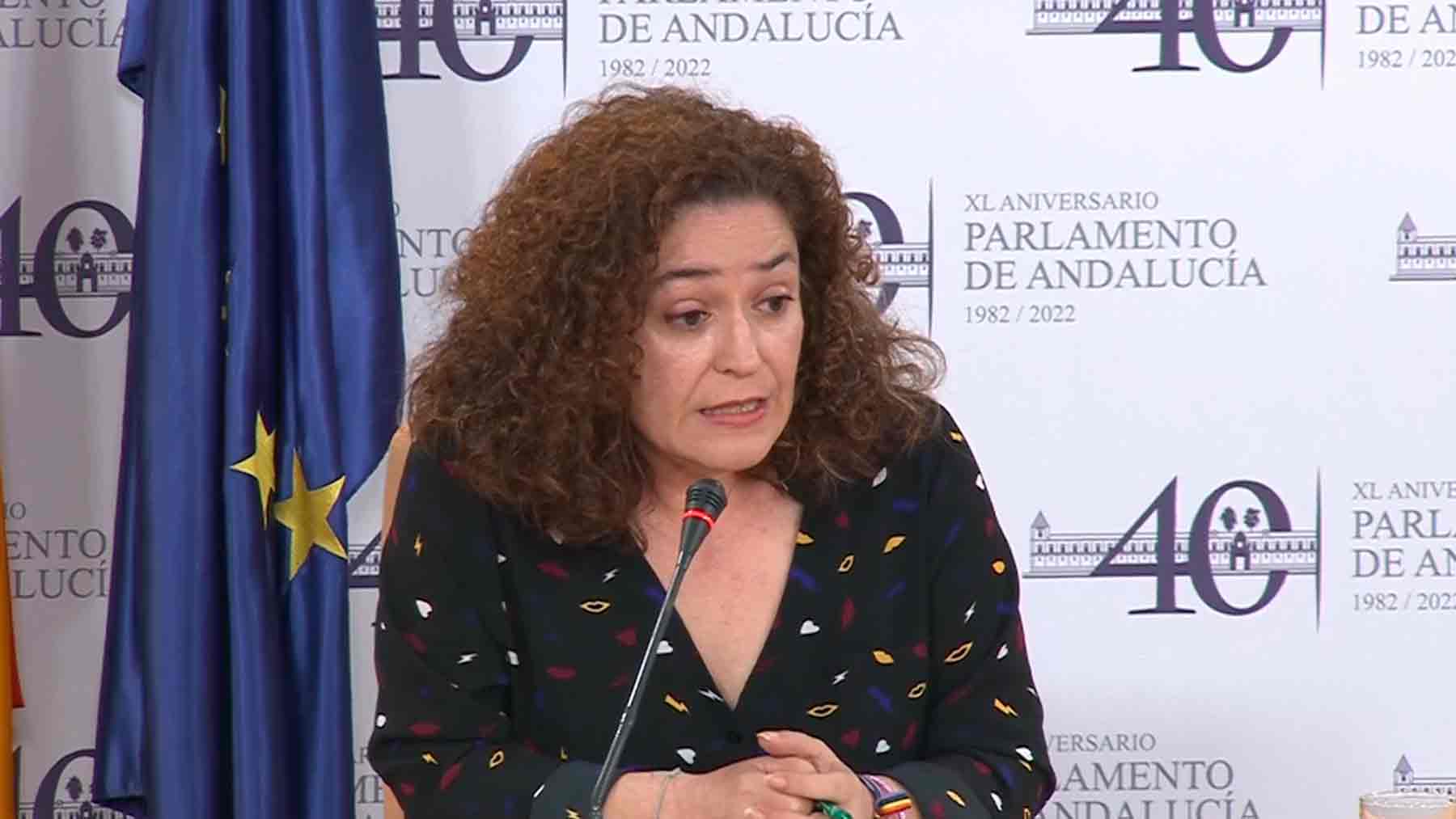Inma Nieto, portavoz de Adelante Andalucía.