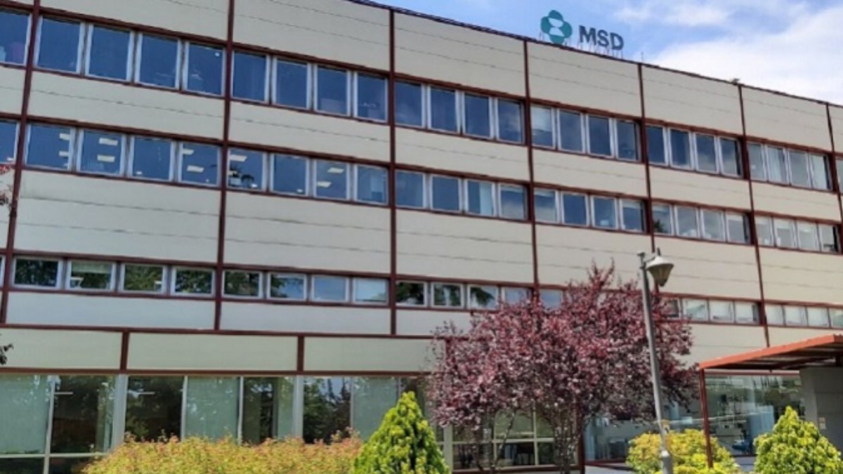 Uno de los edificios de la compañía farmacéutica MSD.