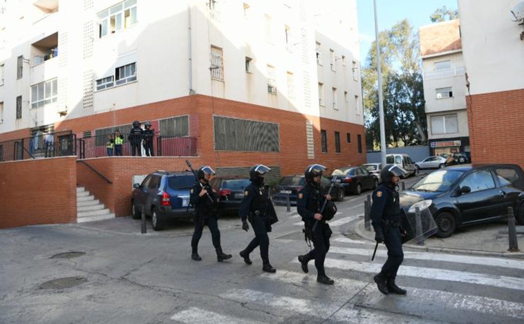 Operativo policial tras la muerte de un hombre por un tiroteo en el Príncipe (Ceuta)
