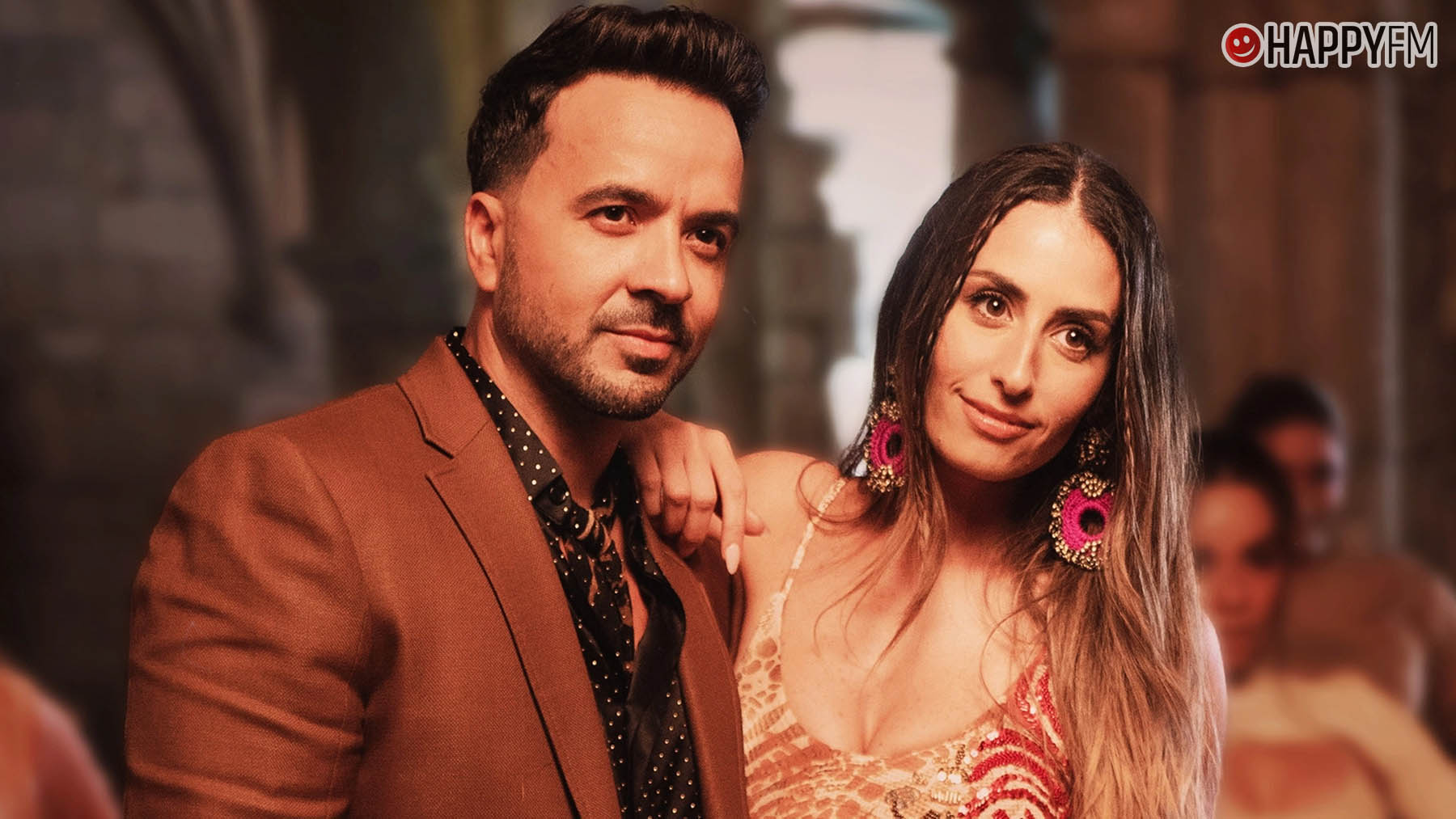 Luis Fonsi e Hiba Tawaji.