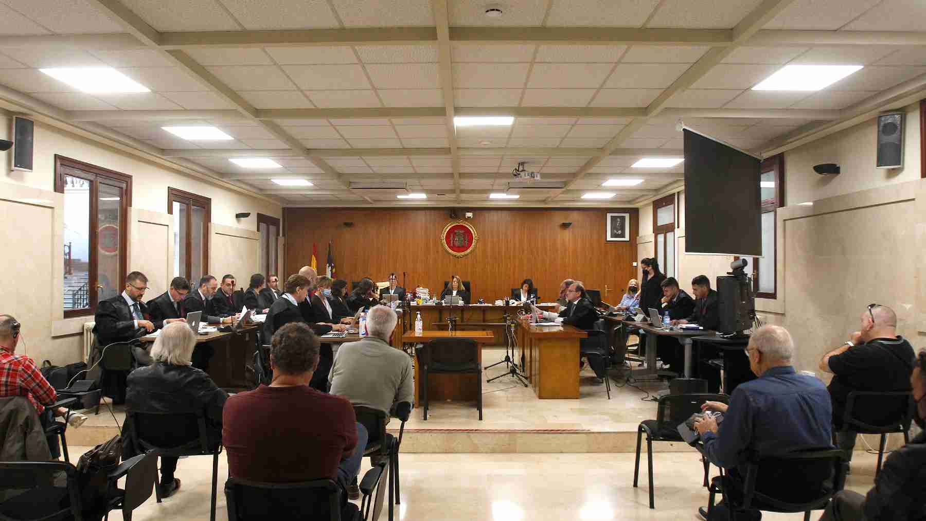 Vista general del juicio por el caso Cursach, en la Audiencia Provincial de Baleares. Isaac Buj-Europa Press