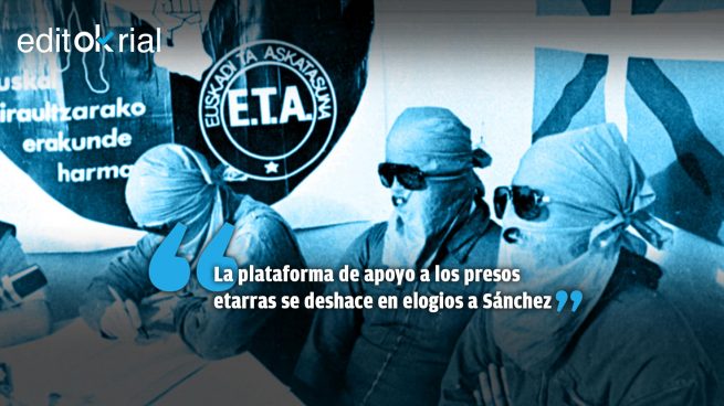 No hay mayor deshonra que ser alabado por los presos de ETA