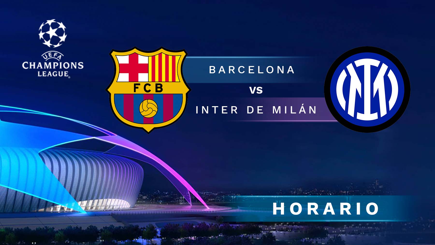 FC Barcelona Inter de Milán dónde ver en directo el partido y cómo