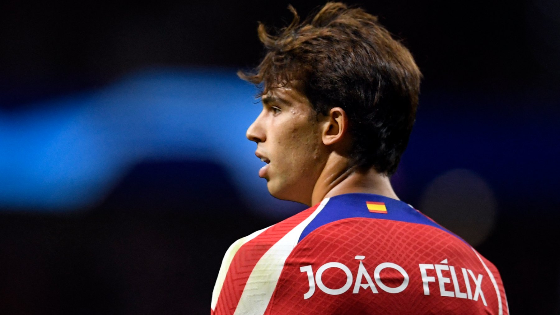 Joao Félix, en un partido con el Atlético de Madrid. (AFP)