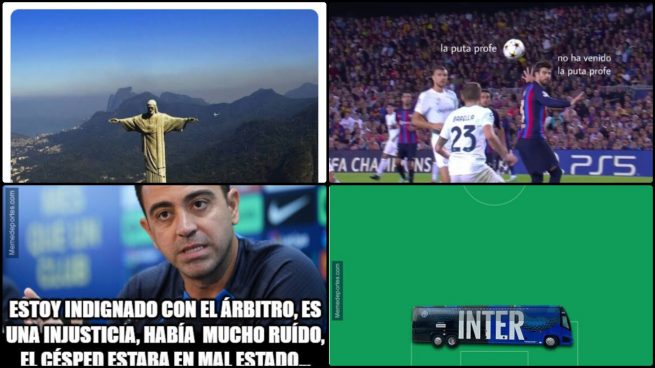 FC Barcelona - Inter memes