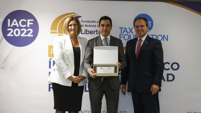 La Fundación Para el Avance de la Libertad y la Tax Foundation premia a Andalucía.