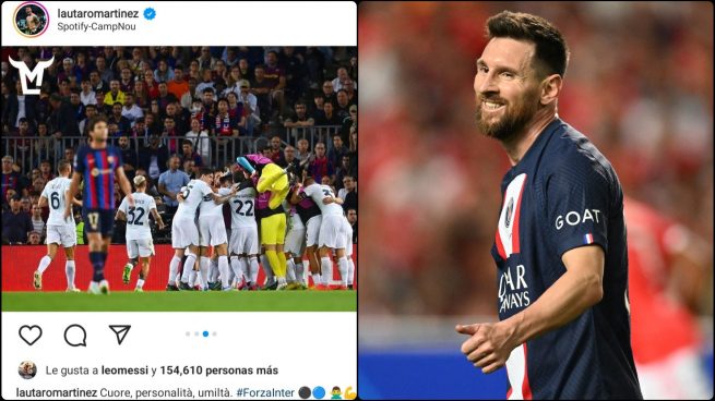 Leo Messi 'traiciona' al barcelonismo con un polémico me gusta