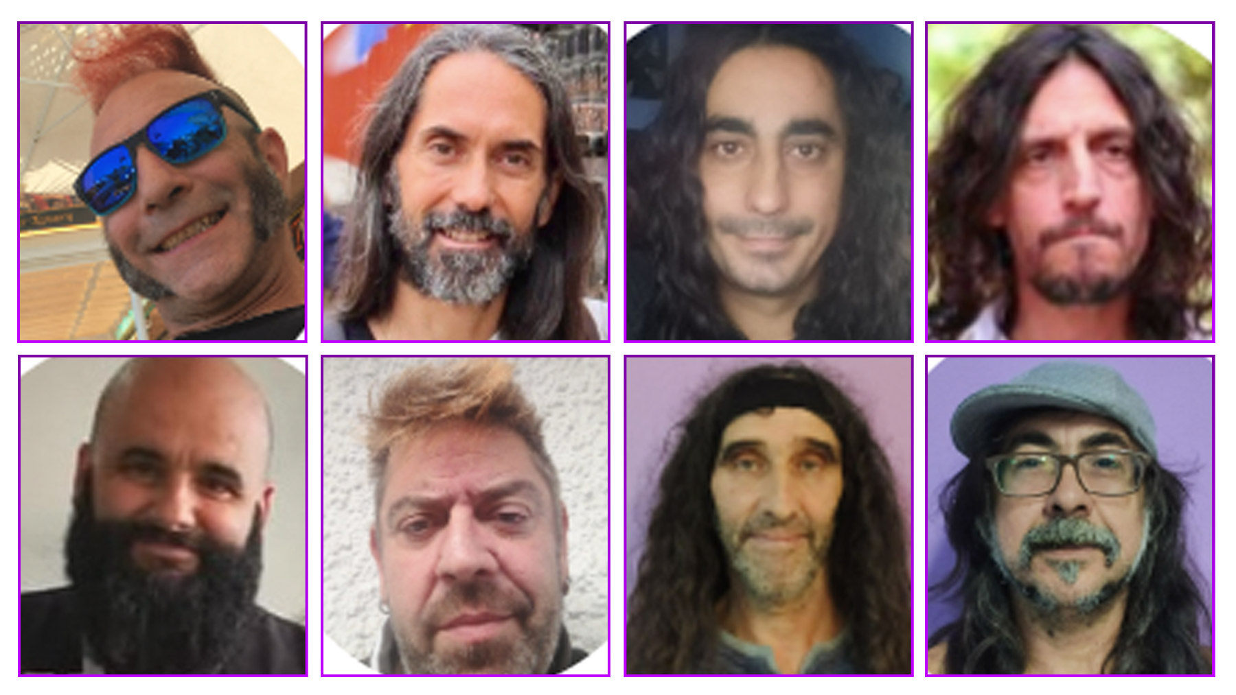 Algunos de los candidatos municipales de Podemos para 2023.