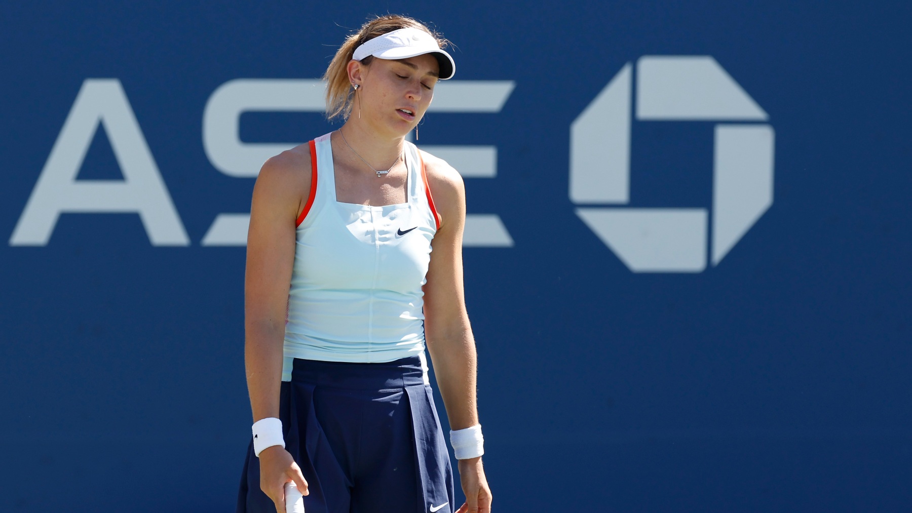 Paula Badosa, en un partido. (Getty)