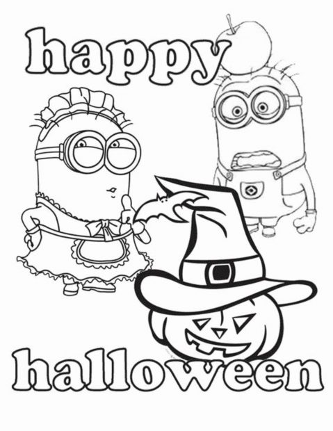 Dibujos de Halloween para imprimir y colorear