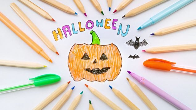 dibujos Halloween, dibujos halloween imprimir, dibujos halloween colorear,