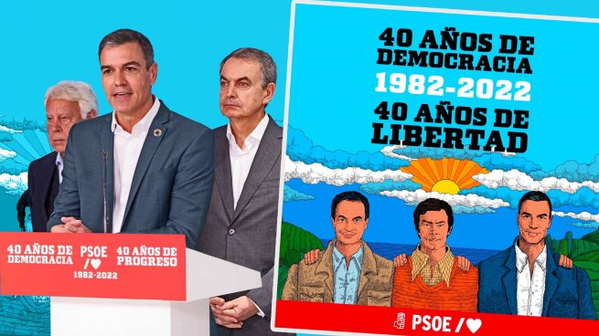 El último desprecio de Sánchez: olvida a Suárez e insinúa que la democracia llegó con el PSOE