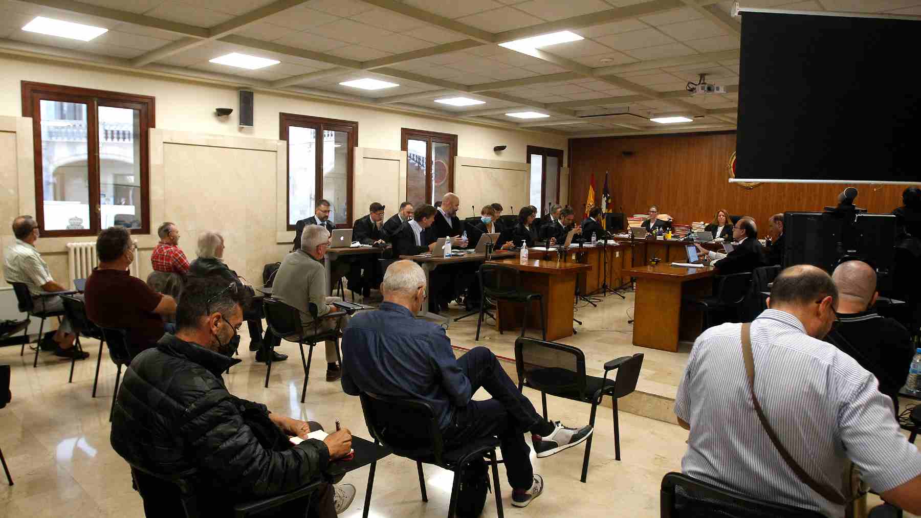 Vista general del juicio por el caso Cursach en la Audiencia Provincial de Baleares. Isaac Buj – Europa Press