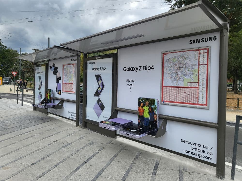 La ingeniosa campaña de Samsung para sus dispositivos plegables
