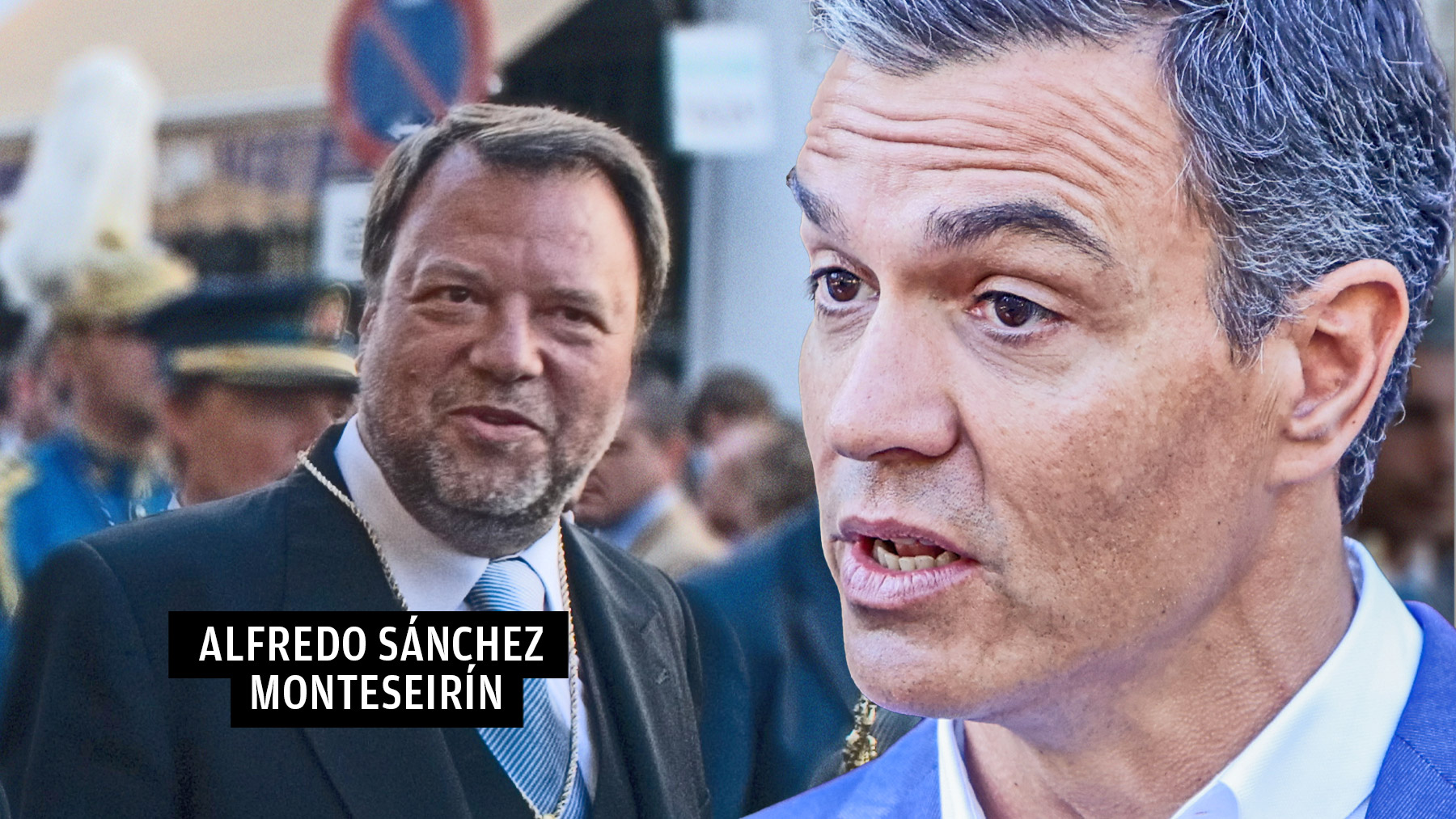 Alfredo Sánchez Monteseirín y Pedro Sánchez.