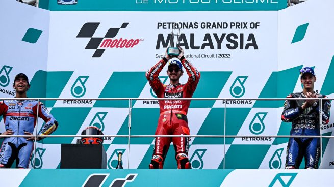 Así queda la clasificación del Mundial de MotoGP tras el GP de Malasia