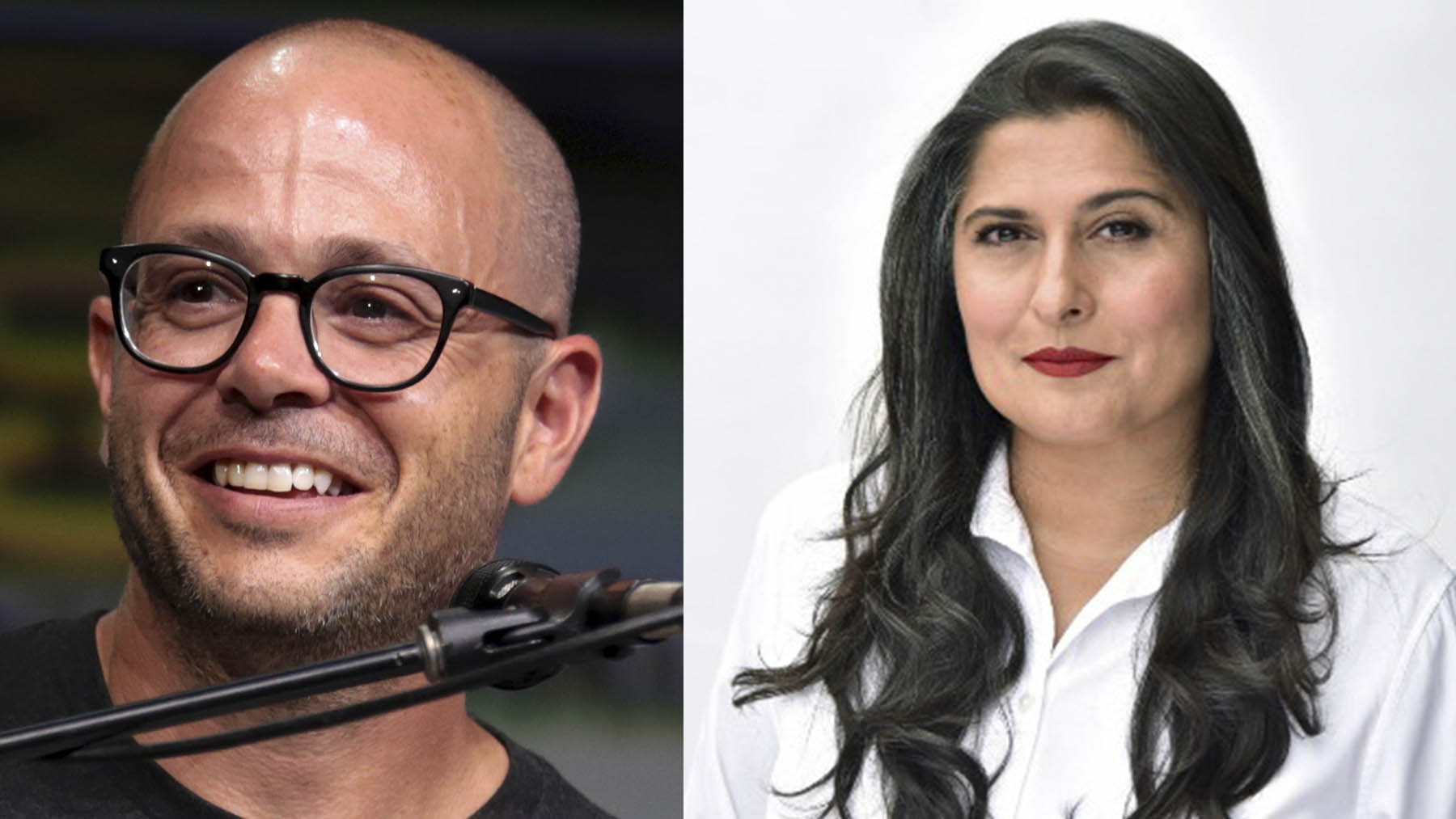 Damon Lindelof y Sharmeen Obaid Chinoy