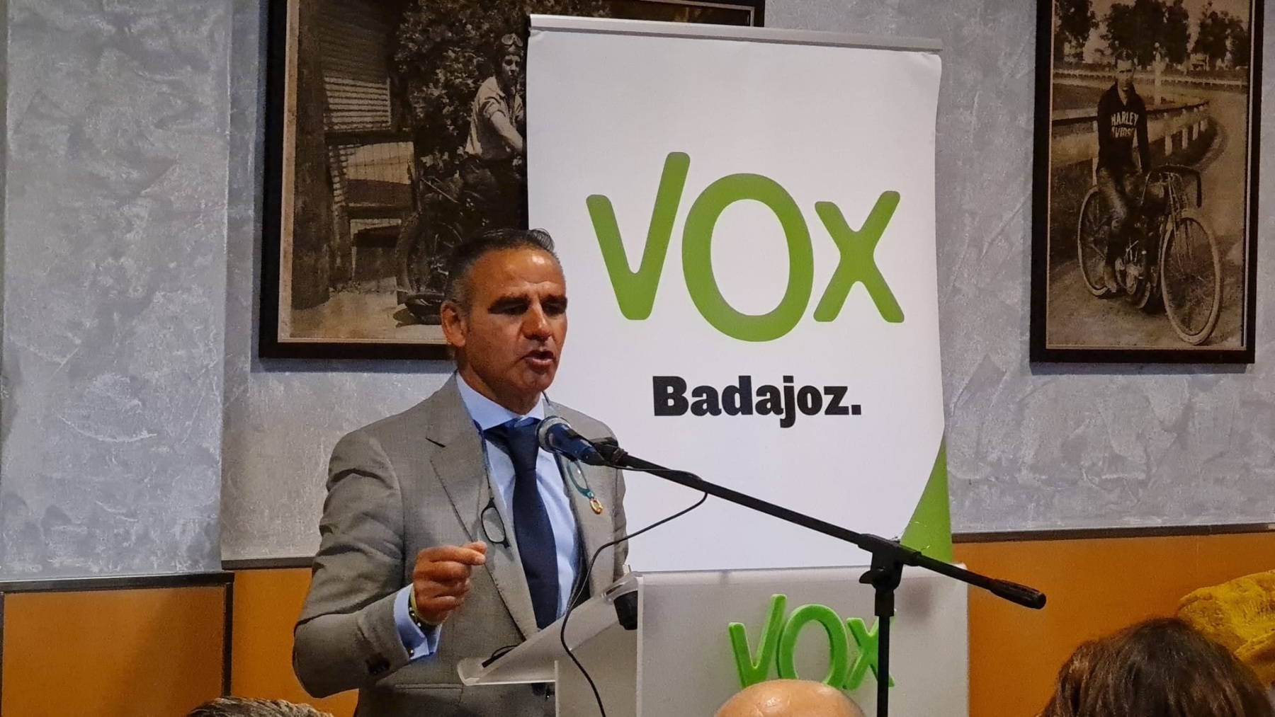 El presidente de Vox Badajoz, Ángel Borreguero (EP)