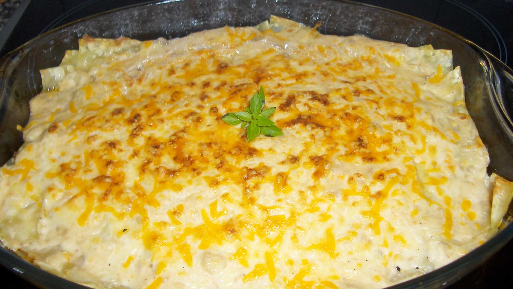 Lasaña de mezcla de queso