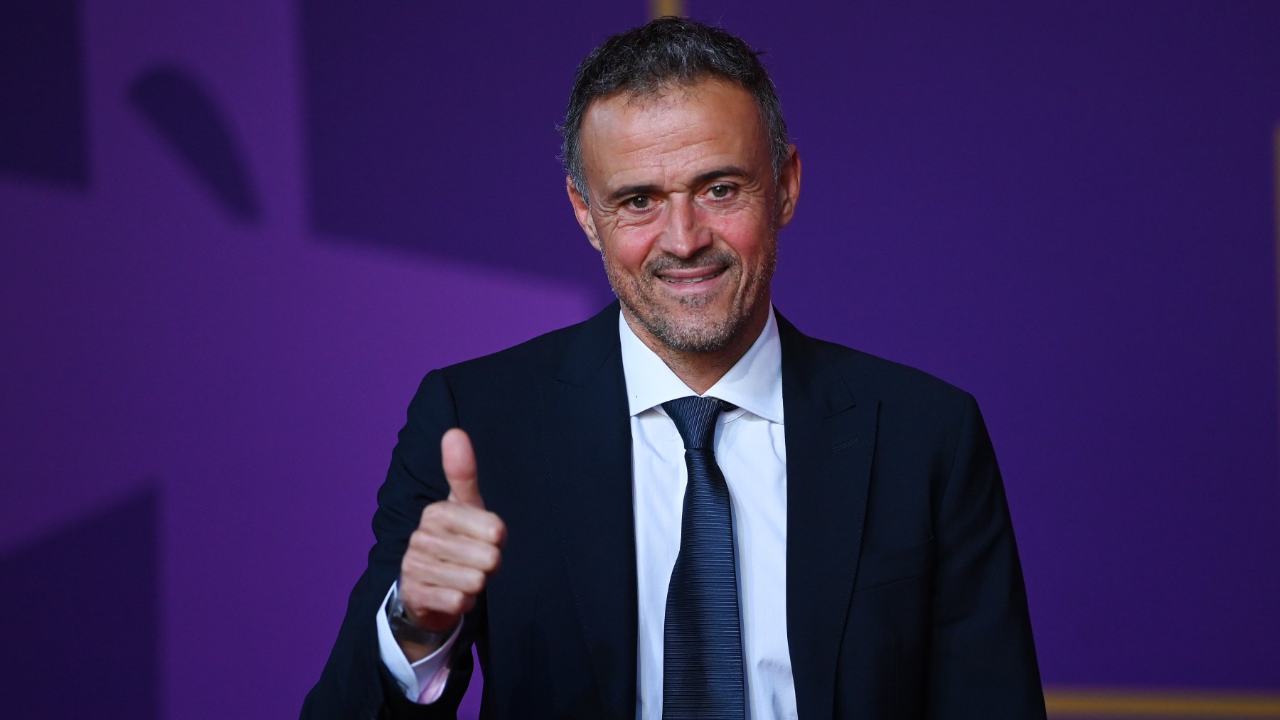 Luis Enrique, en un evento. (Getty)