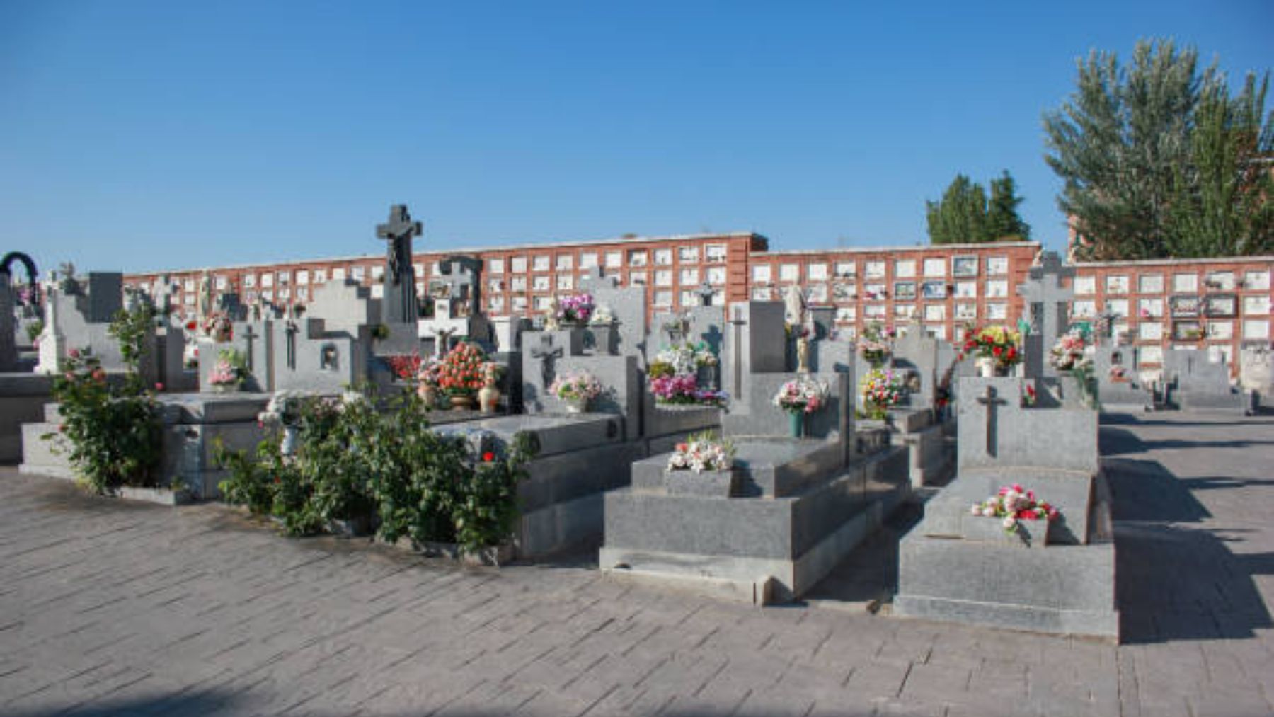 Cementerio español tradicional.