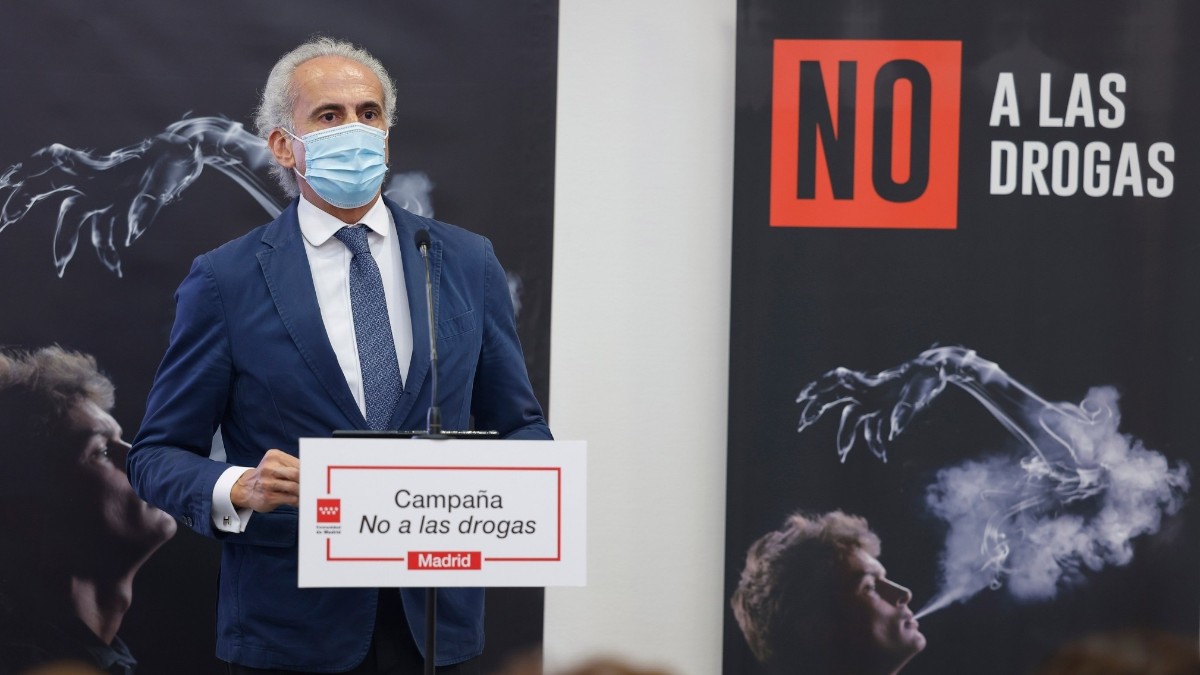Campaña ‘No a las drogas’ de la Comunidad de Madrid.