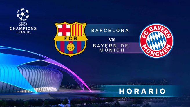 Barcelona Bayern horario