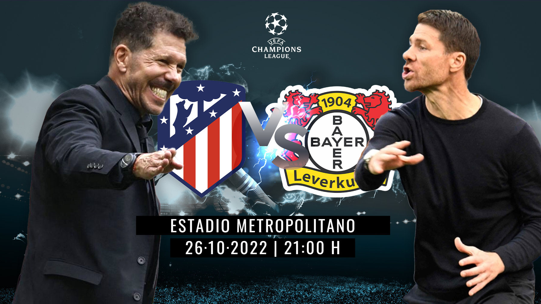 Atlético de Madrid – Bayer Leverkusen: el partido que se juega en dos estadios