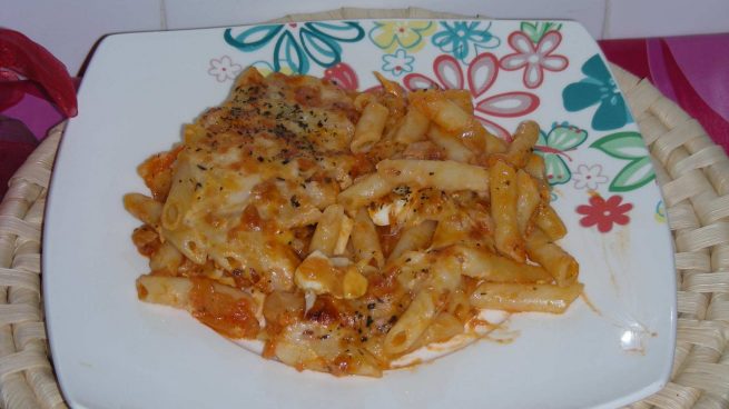 Pasta con atún