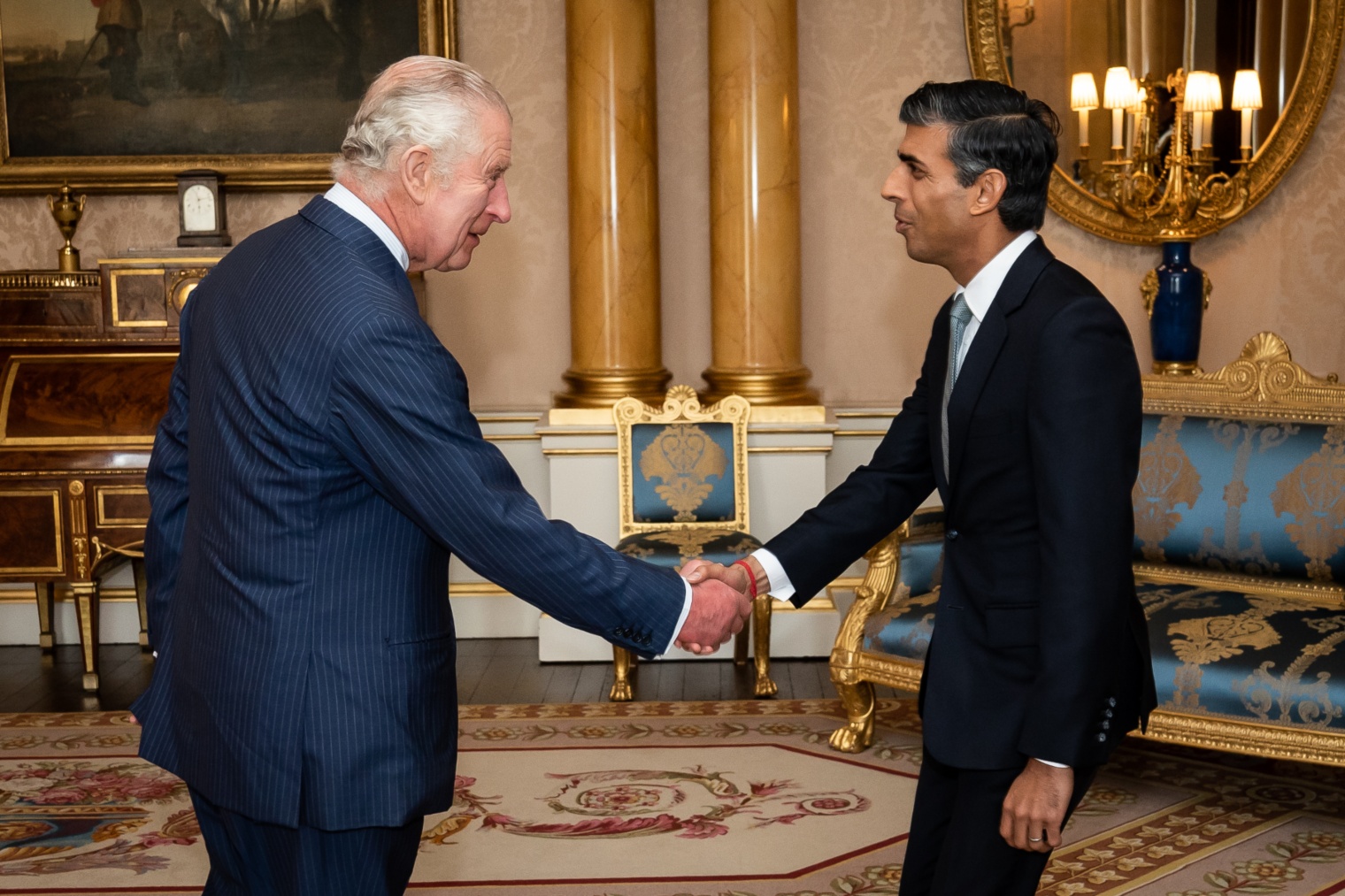 El Rey Carlos III recibe a Rishi Sunak, nuevo primer ministro (EP)
