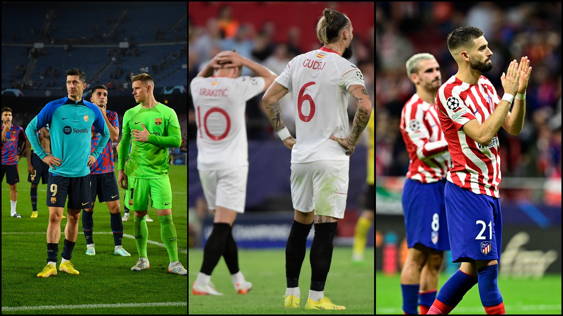 La Liga cadáver de Tebas: por primera vez tres clubes españoles caen en fase de grupos en Champions