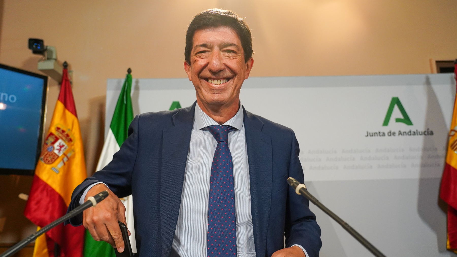 Juan Marín, ex líder de Cs en Andalucía y ex vicepresidente de la Junta (EUROPA PRESS).