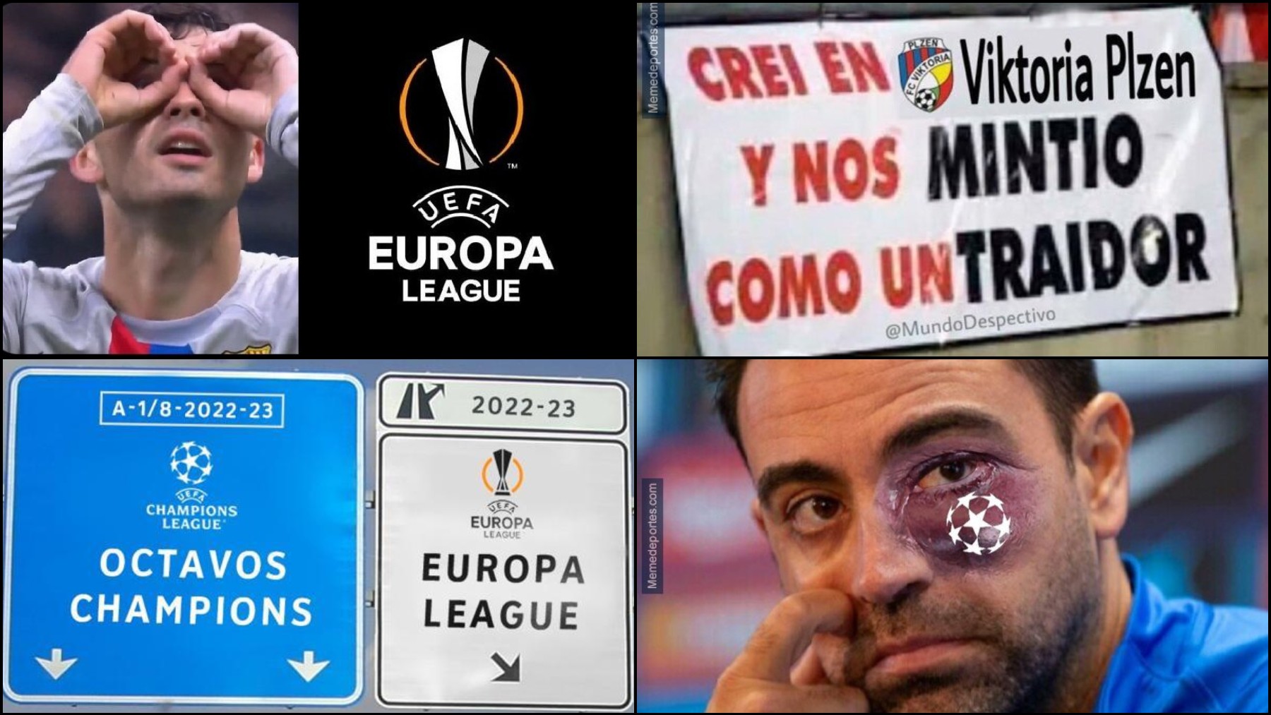 Los mejores memes de la eliminación del Barça.