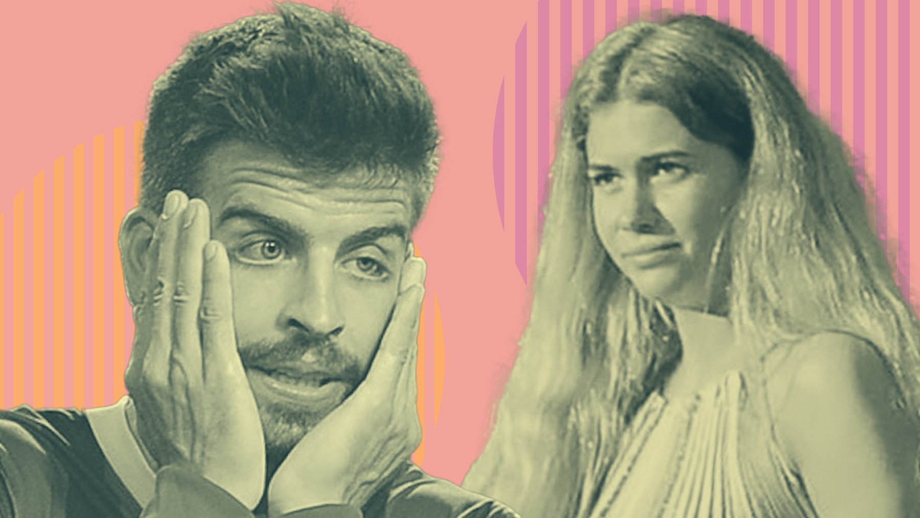 Clara Chía y Gerard Piqué