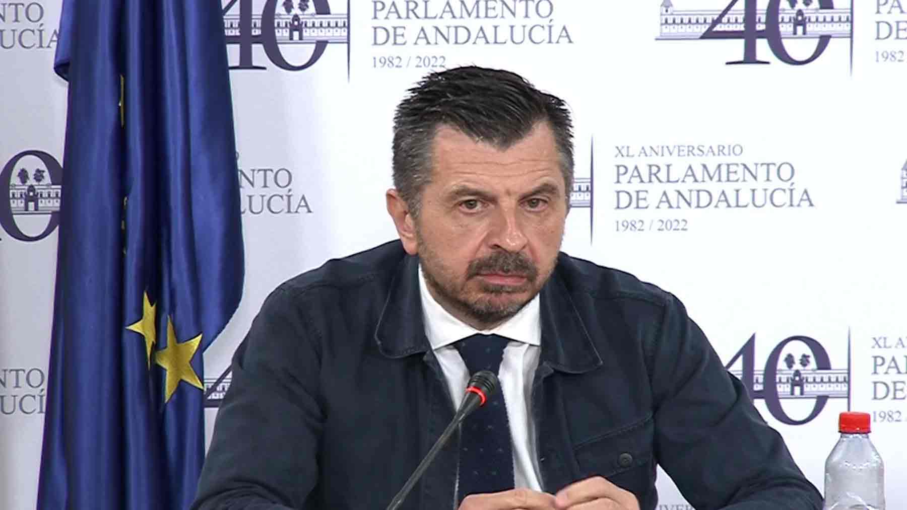 Toni Martín, portavoz del PP de Andalucía.